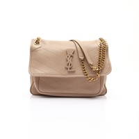 奶茶色 羊皮 NIKI MEDIUM 肩背包【SAINT LAURENT 聖羅蘭】 633158