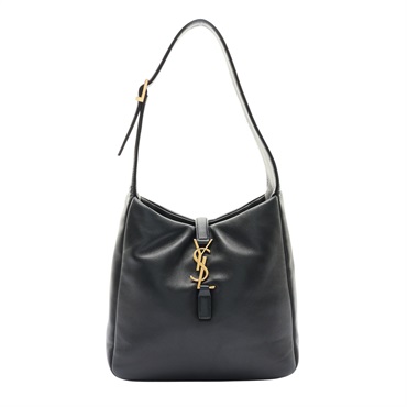 黑色 牛皮 LE 5 A 7 SMALL 肩背包【SAINT LAURENT YSL 聖羅蘭】 763480