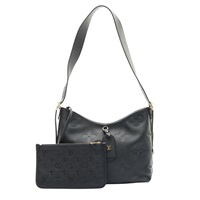 黑色 原花 牛皮 壓紋 CarryAll PM 肩背包【LOUIS VUITTON LV 路易威登】 M46288