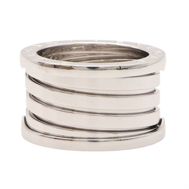 18K白金 B.Zero1 4環 戒指 55【BVLGARI 寶格麗】 356353