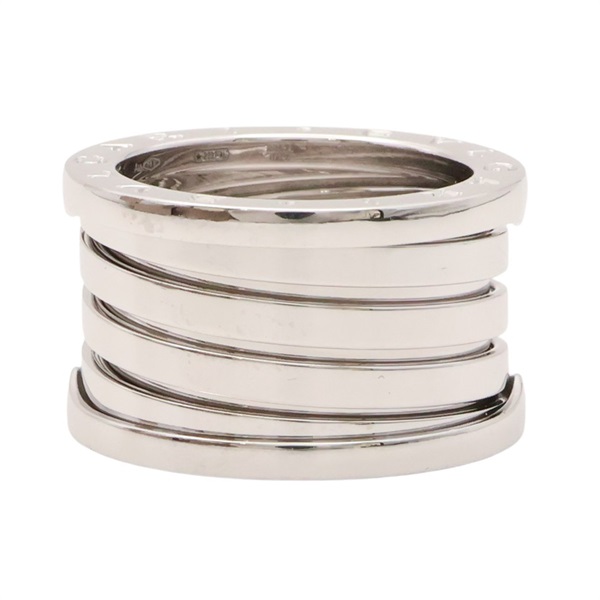 18K白金 B.Zero1 4環 戒指 55【BVLGARI 寶格麗】 356353