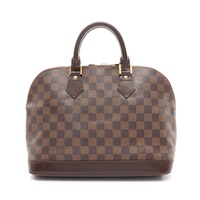 棕色 棋盤格帆布 Alma PM 手提包【LOUIS VUITTON LV 路易威登】 N51130