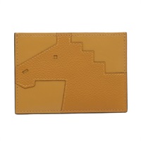 Cheval Picto 卡夾 淺褐色 牛皮 K刻【HERMES 愛馬仕】 H085051CA