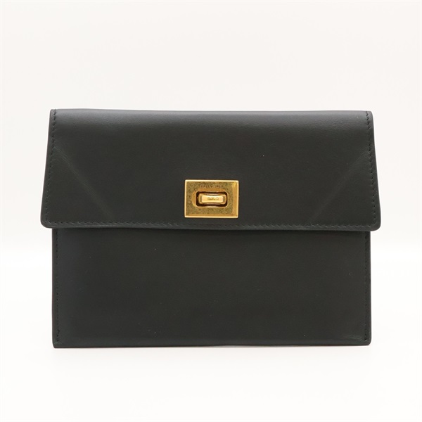 Rodeo 卡片零錢包 黑色 牛皮【BALENCIAGA 巴黎世家】 817716