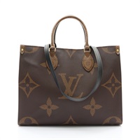 OnTheGo MM 兩用包 棕色 原花帆布【LOUIS VUITTON LV 路易威登】 M45321