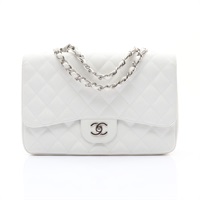 COCO 30 肩背包 白色 荔枝紋牛皮 銀釦【CHANEL 香奈兒】 A58600
