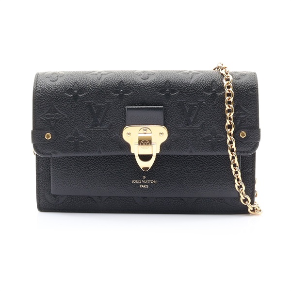 黑色 原花牛皮壓紋 Vavin WOC 肩背包【LOUIS VUITTON LV 路易威登】 M67839