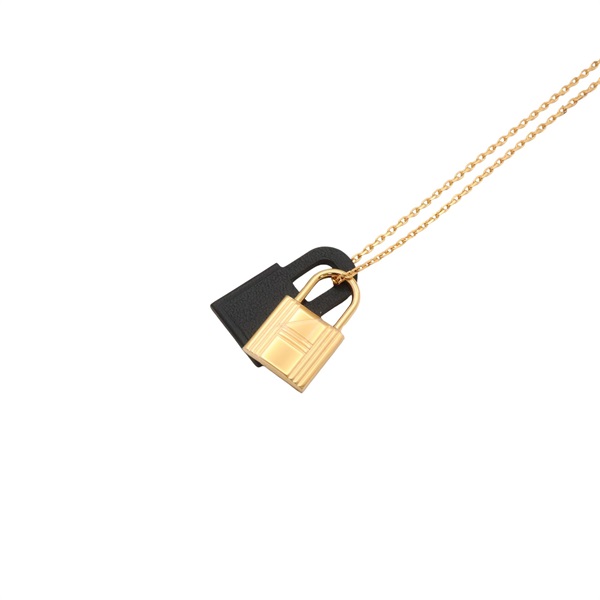 金色 金屬 黑色 Swift牛皮 O'Kelly 項鍊 Z刻【HERMES 愛馬仕】 H078852CC89