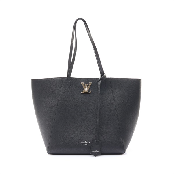黑色 牛皮 Lockme Cabas 托特包【LOUIS VUITTON LV 路易威登】 M42291