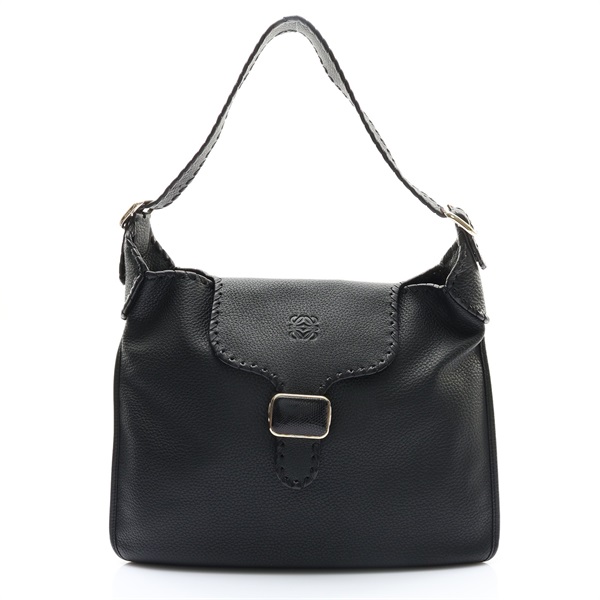 Granada 肩背包 黑色 牛皮【LOEWE 羅威】