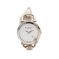 GUCCI 古馳 Chiodo 腕錶 白色錶盤 不鏽鋼 122.5