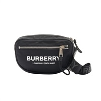 Econyl Logo Cannon 肩背包 黑色 尼龍 【BURBERRY 巴寶莉】 8014519