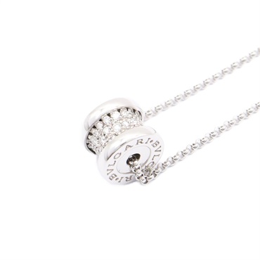 BVLGARI 寶格麗 B.zero1 項鏈 18K白金 鑽石 351117