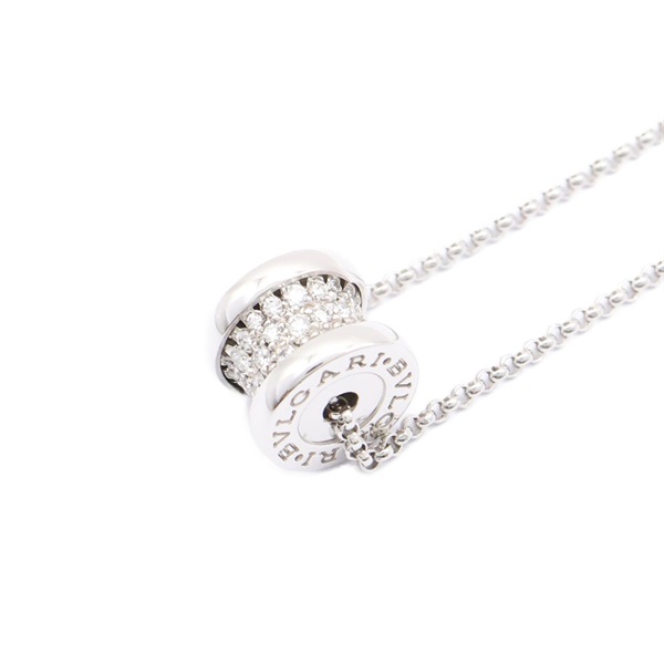 BVLGARI 寶格麗 B.zero1 項鏈 18K白金 鑽石 351117