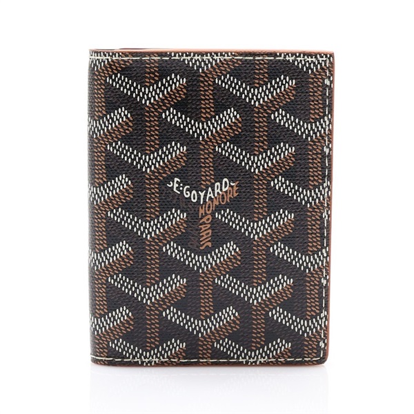棕色 PVC帆布 Saint-Marc 名片夾 卡夾【GOYARD 高雅德】