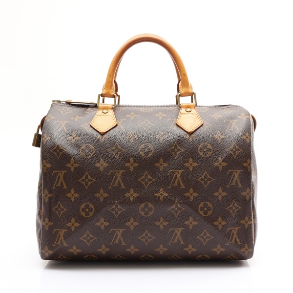 Speedy 30 波士頓包 手提包 棕色 原花帆布【LOUIS VUITTON LV 路易威登】 M41526