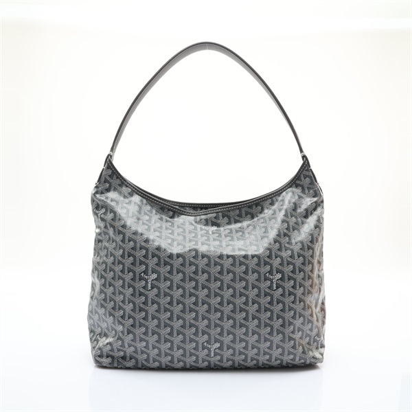 BOHEME PM 肩背包 灰色 Goyardine帆布 附萬用袋【GOYARD 高雅德】 BOHEMEPMLTY