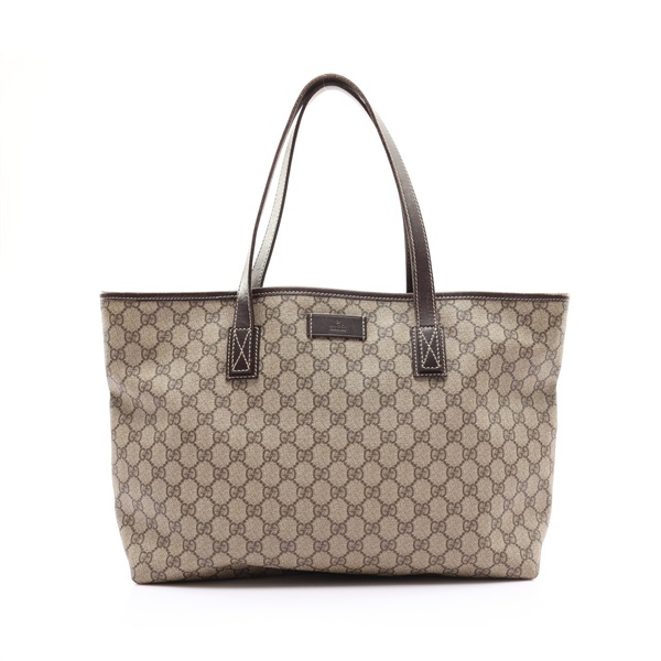 棕色 GG Supreme 帆布 肩背包【GUCCI 古馳】 211137