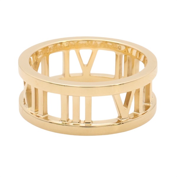 Tiffany & Co 蒂芬妮 Atlas 戒指 18K黃金