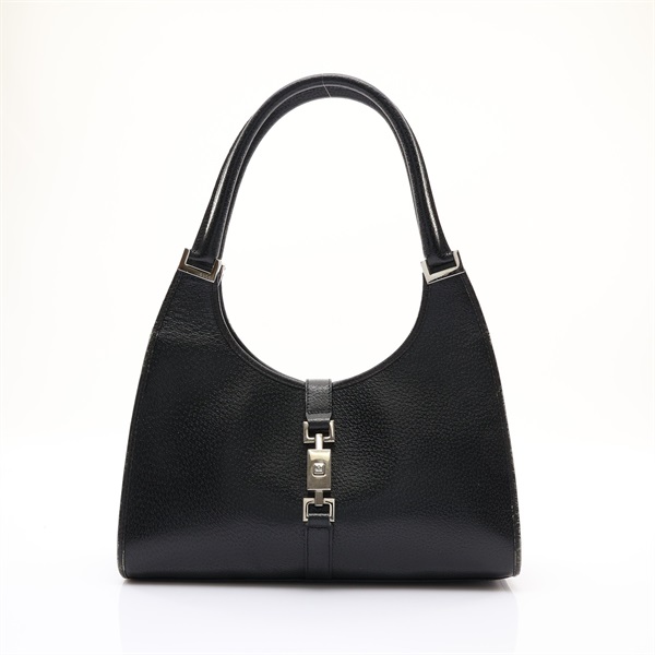 黑色 牛皮 Jackie 肩背包【GUCCI 古馳】 0021067