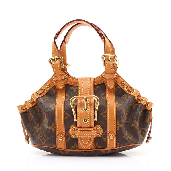 Theda PM 手提包 棕色 原花帆布 (有黴)【LOUIS VUITTON LV 路易威登】 M92399