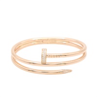 Cartier 卡地亞 Juste Un Clou 手環 18K玫瑰金 鑽石 N6708416