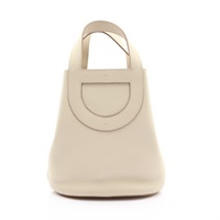 HERMES 愛馬仕 In The Loop 23 手提包 冰川白 TC/Swift牛皮 W刻 金扣 H084116CC