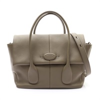 TOD'S 托德斯 兩用包 灰色 牛皮