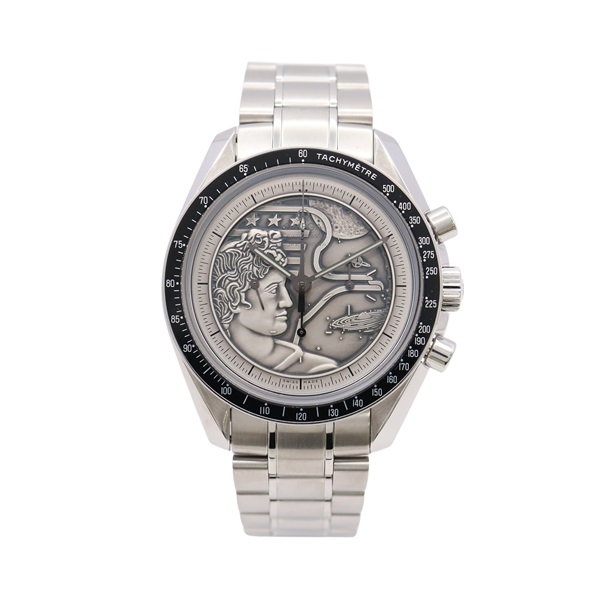 OMEGA 歐米茄 超霸專業月球表 Speedmaster Apollo XVII 腕錶 銀色錶盤 不鏽鋼 311.30.42.30.99.002