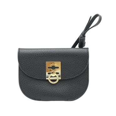 SELECTION CAFUNE DAY POUCH 零錢包 黑色 牛皮