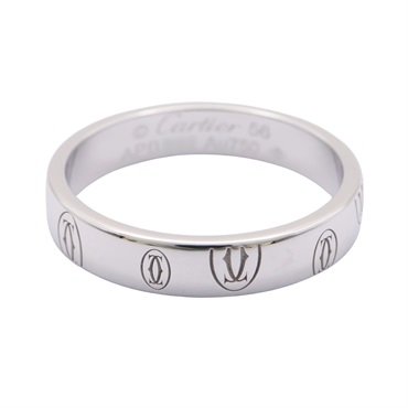 Cartier 卡地亞 Happy Birthday 戒指 56 18K白金 B4050956