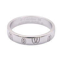 Cartier 卡地亞 Happy Birthday 戒指 56 18K白金 B4050956