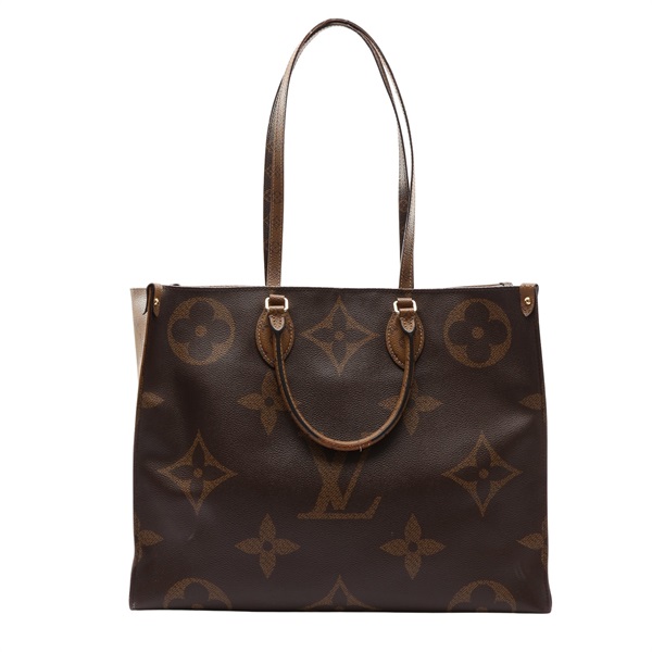 LOUIS VUITTON LV 路易威登 Onthego GM 两用包 棕色 原花帆布 M45320