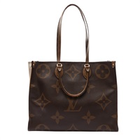 LOUIS VUITTON LV 路易威登 Onthego GM 两用包 棕色 原花帆布 M45320