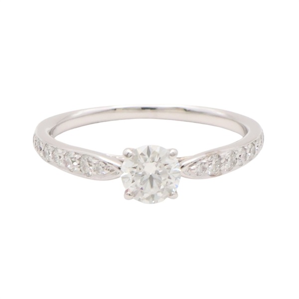 Tiffany & Co 蒂芬妮 Solitaire 戒指 PT950鉑金 鑽石