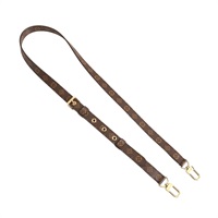 LOUIS VUITTON LV 路易威登 Bandouliere 背帶 棕色 原花帆布 J14102