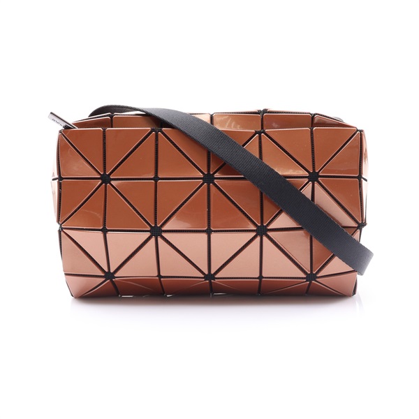 BAO BAO ISSEY MIYAKE 三宅一生 肩背包 桃花心木色 PVC BB23AG432/BB28AG432