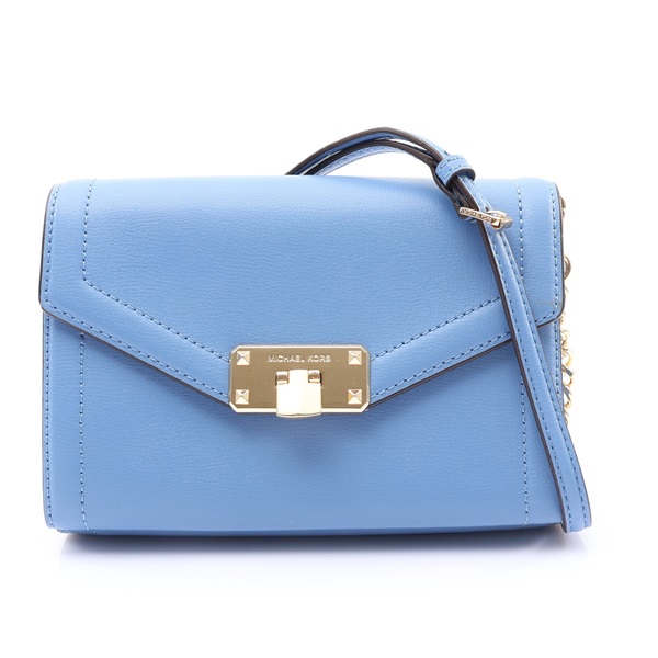 MARC JACOBS 馬克·雅各布斯 信封 肩背包 藍色 牛皮 35S9GYKC2L