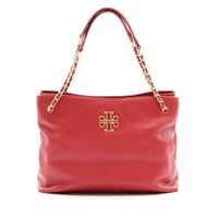 TORY BURCH 湯麗柏琦 Britten 肩背包 紅色 牛皮