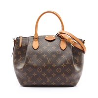 LOUIS VUITTON LV 路易威登 Turenne MM 兩用包 棕色 原花帆布 M48813