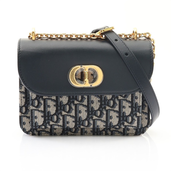 Dior 迪奧 Miss Maddy 肩背包 藍色 緹花帆布 S2360UNKO_M928 S2360UNKO_M928