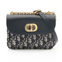 Dior 迪奧 Miss Maddy 肩背包 藍色 緹花帆布 S2360UNKO_M928 S2360UNKO_M928