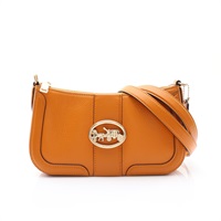COACH 寇馳 兩用包 橘棕色 牛皮 5500