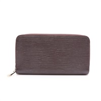 LOUIS VUITTON LV 路易威登 拉鍊長夾 紫色 EPI 水波紋牛皮 M60434
