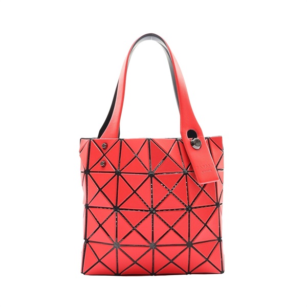 BAO BAO ISSEY MIYAKE 三宅一生 Mini 手提包 紅色 PVC帆布 BB26850AG851