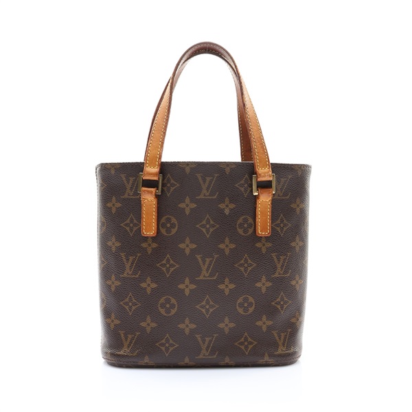 LOUIS VUITTON LV 路易威登 Vavin PM 手提包 棕色 原花帆布 M51172