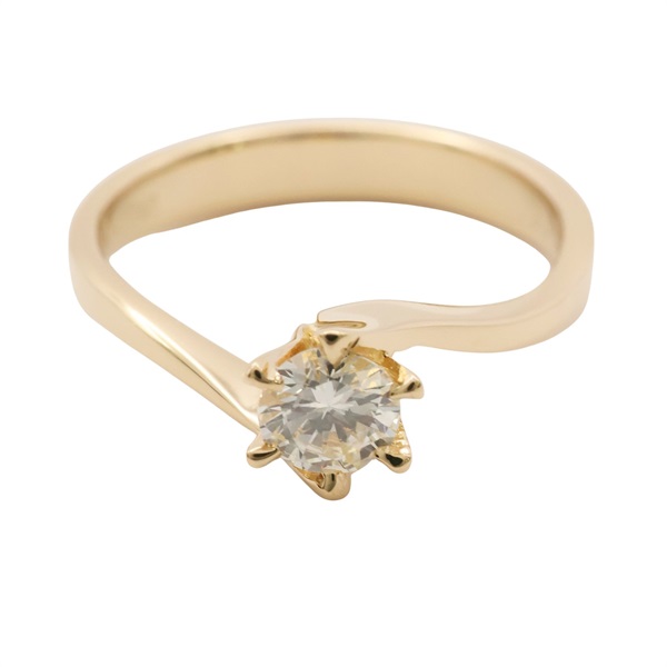 JEWELRY 無品牌珠寶 鑽石 18K黃金 戒指 Diamond 3.0g