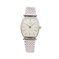 LONGINES 浪琴表 La Grande Classique 腕錶 白色錶盤 不鏽鋼 L4.205.4.11.6