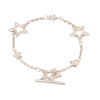 Tiffany ＆ Co 蒂芬妮 Star Link 手鍊 925純銀