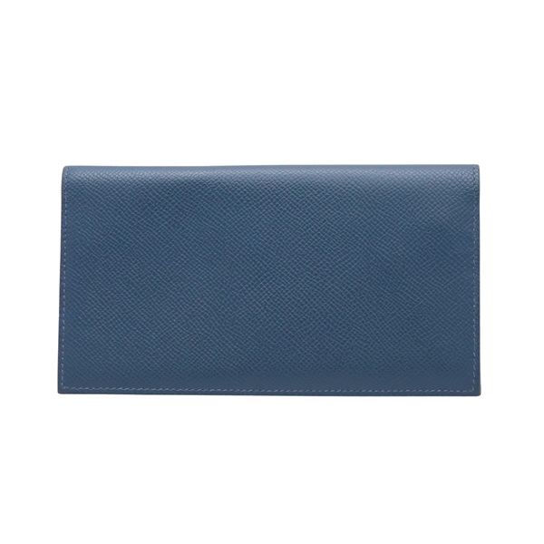 HERMES 愛馬仕 Citizen Twill 長夾 海軍藍色 EPSOM牛皮 D刻